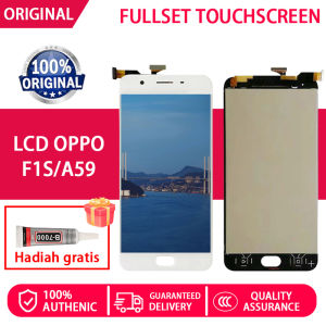 GS Wear LCD OPPO F1S A59 Fullset Tohchscreen Original LCD F1S ORI Touch Screen Asli Sentuh Versi Tinggi Pengiriman Di Hari Yang Sama