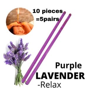 10/100pcs Ear Candle Generation 2 Aromatherapy Aroma Lilin Telinga Resdung Spa Beauty Relax Candling Therapy 按摩直筒耳烛熏香放松