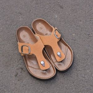 SAHIKU Paulo Sandal Birken Slop Pria Casual Buckle Cowok Empuk Ringan Slip On Anti Slip size 39 - 43
