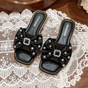 [Free Shipping] Womens flat sandals for summer 2025 new high-end style for beach and outdoor wear