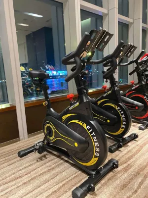 xe đạp Thể thao tại nhà Fitness 508 kháng từ tiện lợi dễ di chuyển dễ sử dụng - Kèm ảnh thật