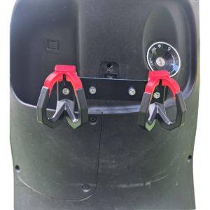 FIGHTINPC 2/3/4/6 móc treo Móc treo xe điện Đa chức năng Không cần khoan lỗ để lắp đặt Móc treo xe máy Đồ vật treo Không cần đục lỗ Móc treo túi giao hàng Xe đạp điện