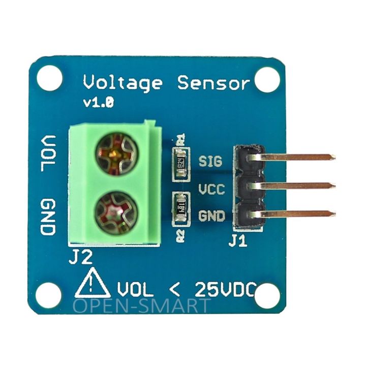 {TOUI} High Accuracy DC Voltage Sensor Module Voltage Detector Voltage