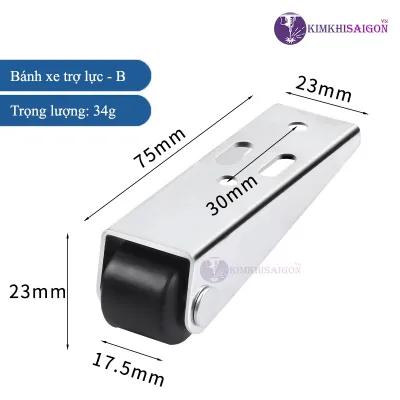 Bánh Xe Chống Xệ Cửa Kẹt Cửa Bánh Xe Trợ Lực Bánh Xe Chịu Lực Giảm Ma Sát Bánh Xe Đẩy Hàng BX-02