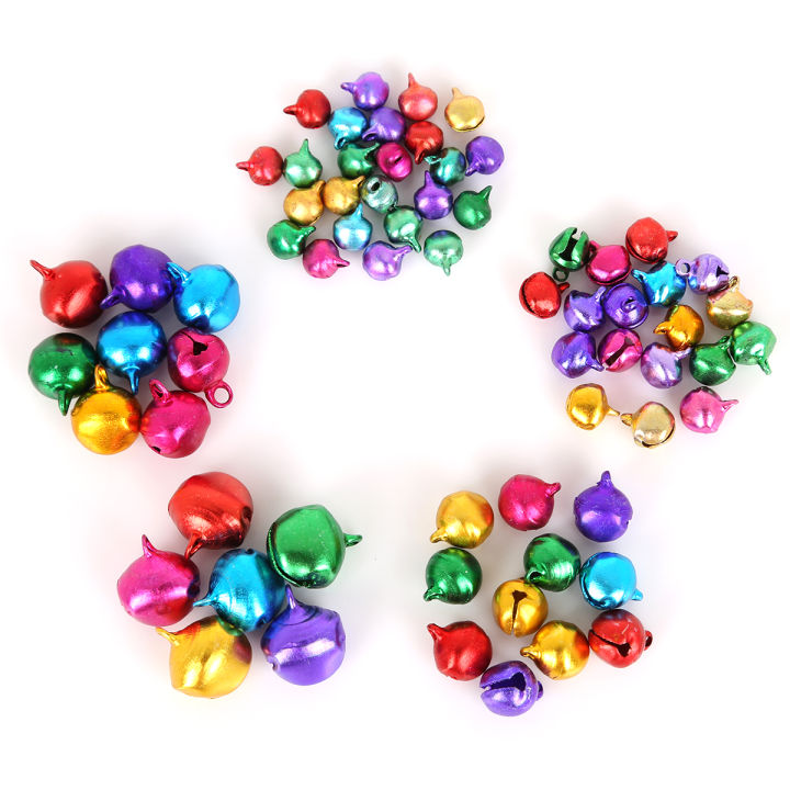100Pcs Jingle Bells, 25mm Handmade Bells In Bulk, DIY Bells - Foto 7