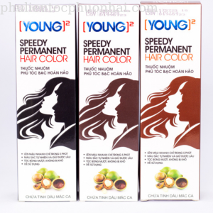 Kem Nhuộm Tóc Phủ Bạc Young – Nhanh Chóng Tự Nhiên Bóng Mượt