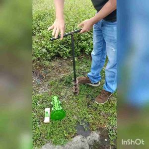 5 Segments In GroundSystem Iron Soil Auger - Tailored Order Available (IG)