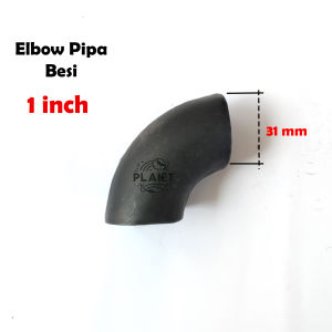 Elbow pipa besi las 1 in keni elbo penyambung pipa 30mm