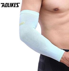 Armsleeve Manset Aolikes 7146 Sarung Tangan Deker Pelindung Lengan Hand Baselayer Arm Sleeves Olahraga Sports Outdoor Anti Sinar UV