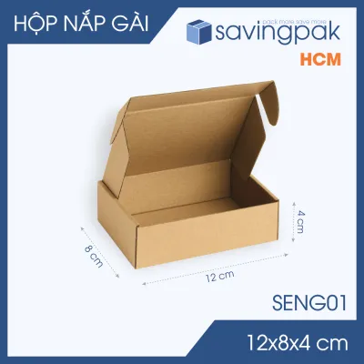 SENG - 20 Hộp carton nắp gài đóng hàng giá rẻ - Size nhỏ trung - Hộp gói hàng hộp quà thời trang