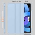 GOOJODOQ for iPad Case with Pencil Holder for iPad Air 4 5 Pro 11 10th A16 9th 8th 7th 10.2 Cover Auto Sleep/Wake Up. 