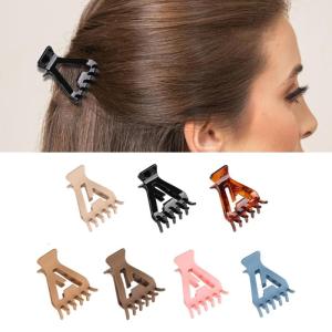 7PCS Curly Hair Root Lifting Clip No Crease Volumizing Styling Resin Hair Accessories Multi Color Set
