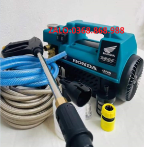 Máy rửa xe Nhật Bản 3500W-lõi đồng- Dây áp lực dài 15m tặng bình tạo tuyết và cần nối dài