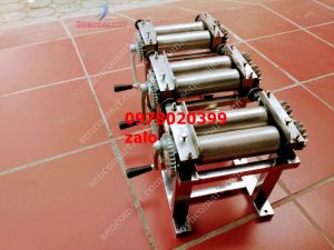 Máy cán mực  làm mềm mực nướng  cá khô quay tay
