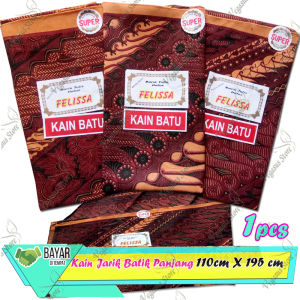 3Pcs Kain Panjang Jarik Batik Kain Batu Jarik Batik Halus Tari Ballet Kain Batu -Aurora Store(COD)