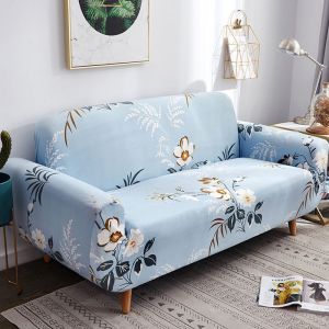 Waterproof Jacquard Sofa Covers 1/2/3/4 Seats Solid Couch Cover L Shaped Sofa Cover Protector Bench Covers