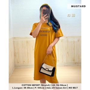 4895 Make Cotton Import Midi Dress