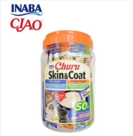 Ciao Churu ขนมแมวเลีย สูตรบำรุงขนและผิวหนัง