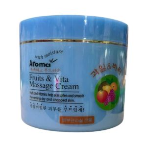 Kem massage mặt và body trái cây vitamin Aroma Fruit Vita Massage Cream EN245 chống lão hoá da 480g