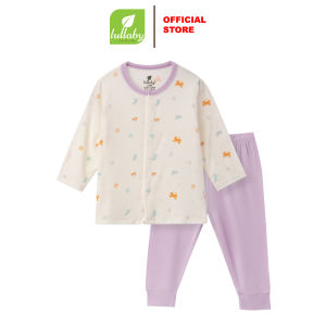 LULLABY - Bộ cài giữa dài tay cho bé trai/bé gái - NH348N