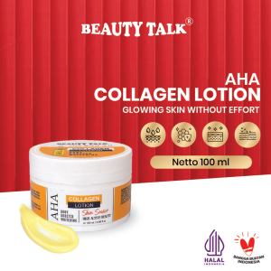 BEAUTY TALK AHA Body Booster Whitening Lotion 100ML | Lotion Pencerah Kulit Melembapkan Menghaluskan & Menutrisi Tubuh