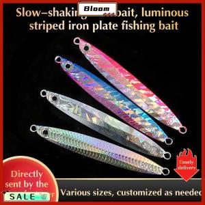 Follow Get New[Bloom Z] 1 Pieces Metal Lure Fishing Spoon Freshwater Fishing Hard LureSliceJigBait Spoon Fishing Tackle Metal Jigging