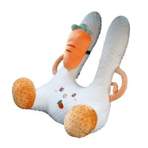 DAWEIF Detachable Washable Car Pillow Foam Plush Car Seat Cushion Car Neck Headrest Cute Neck Protection Car Sleeping Artifact Car Rear