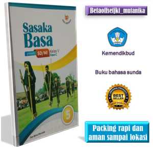 Buku Bahasa Sunda Siswa SD Kelas 5 V Sasaka Basa Kurikulum Merdeka Berwarna