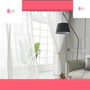 Off White Sheer Day Curtain 4 Prong Hook Type CurtainWhite Chiffon Curtains Snow Sheer Curtain