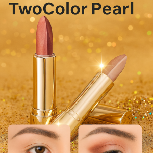 Two-color three-touch light luxury lazy eye shadow stick gradient pearl eye shadow Double Color Ligh gradient pearl eye shadow Double Color Ligh
