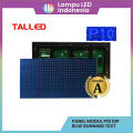 MODUL P10 DIP LED TALLED | MODUL LED RUNNING TEXT BLUE | OUTDOOR INDOOR. 