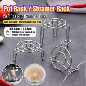 Onisa Stainless Steel Mini Steamer Rack Steam Stand Kitchen Cooking Tool Camping Tool 1Pcs