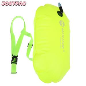 JCSYFAC 1PC PVC bơi phao an toàn không khí khô Tow Bag Float Inflatable tín hiệu trôi Túi