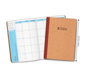 Stradmore DIY Monthly Planner 2026-A4/A5/A6 7.5x4 sizes
