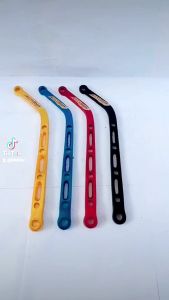 PANGKON BREKET KNALPOT CNC MODEL TONGKAT GOLF MOTIF 24CM UNIVERSAL