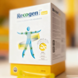 [buy 3 free 1] EXP 2027 保护膝关节 Recogen Gold Powder (30 sachets) 减少关节发炎  促进关节软骨再生