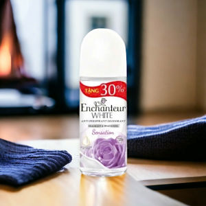 Lăn khử mùi hương nước hoa Pháp / dưỡng trắng da Enchanteur 65ml
