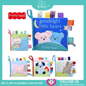 Kid Cloth Book Baby Stroller Cognition Squeak Cute Toy Soft Infant Early Education Development Book