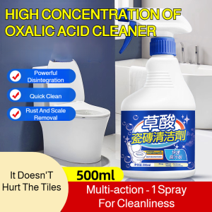 Household Tile Cleaner Yellow Stain Remover Oxalic Acid Toilet Cleaner