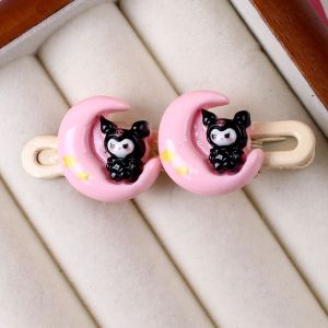 Klip Rambut Kuromi Lucu Klip BB Gadis Klip BB Set Klip Poni Manis Anak-anak / Jepit Rambut Kuromi / Jepitan Rambut Lucu / Klip Jepitan Rambut SH T53