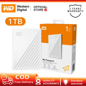 WD My Passport™ Portable External HDD ( 1TB/2TB ) Storage - USB 3.0 Hard Drives Portable