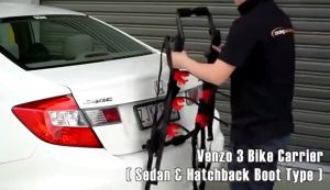 ROCKBROS universal bike carrier rack for car suitable for all cars car bike rack Rear Type for 3 Bicycles
