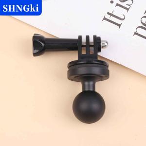 [COD] 🔥🔥🔥SHNGki Phổ 1  nhôm bóng núi Head Adapter với 1 4  ren cho đôi ổ cắm cánh tay cho hành động máy ảnh hỗ trợ đứng