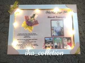 Flash Sale Sehari Jadi Bingkai Uk. A4 /11R : 21x30 full minimalis Buket FRAME Custom CANTIK + Kaca MurahTerlarisPremium /Pigura/Figura/Kado Wisuda/lang tahunAnniversarry/Hari ibu & Guru/Valentine/hajatan/nikahan/GiftFrame Bucket flower/wedding/tunangan