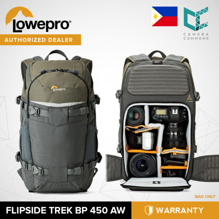 Lowepro Flipside Trek BP 450 AW Backpack for Camera Gears Lazada PH