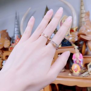 Thai Buddhist jewelry Azanbanya Golden Ant Eating Gold Brings Fortune and Treasure Ring Sterling silver ant ring