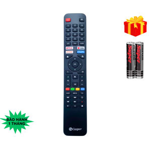 Remote điều khiển tivi Casper Mã 08 điều khiển TV Casper - Tặng kèm pin