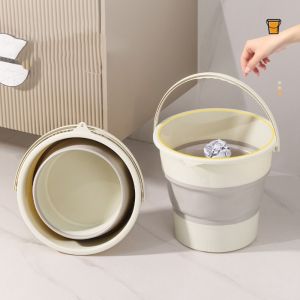 SDFBN Portable Folding Bucket Multi-purpose 5/10/17L Collapsible Wash Basin Lightweight Bathroom Tool Outdoor Fishing Bucket Car Washing