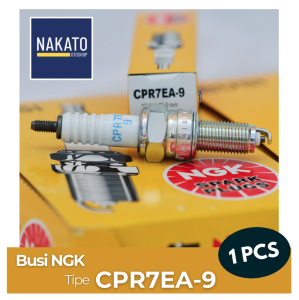 [SATUAN] Busi Motor NGK CPR7EA-9 ASLI Blade Karisma PCX Supra X 125 Vario Spin Shooter Adress Nex Honda CPR7EA CPR7 Panjang