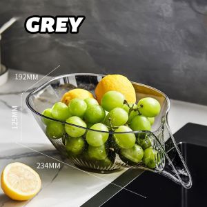🔥SG Ready Stock🔥Multifunctional Kitchen Braining basket Drainer Basket for Vegetables Fruit Rice Taomi basket